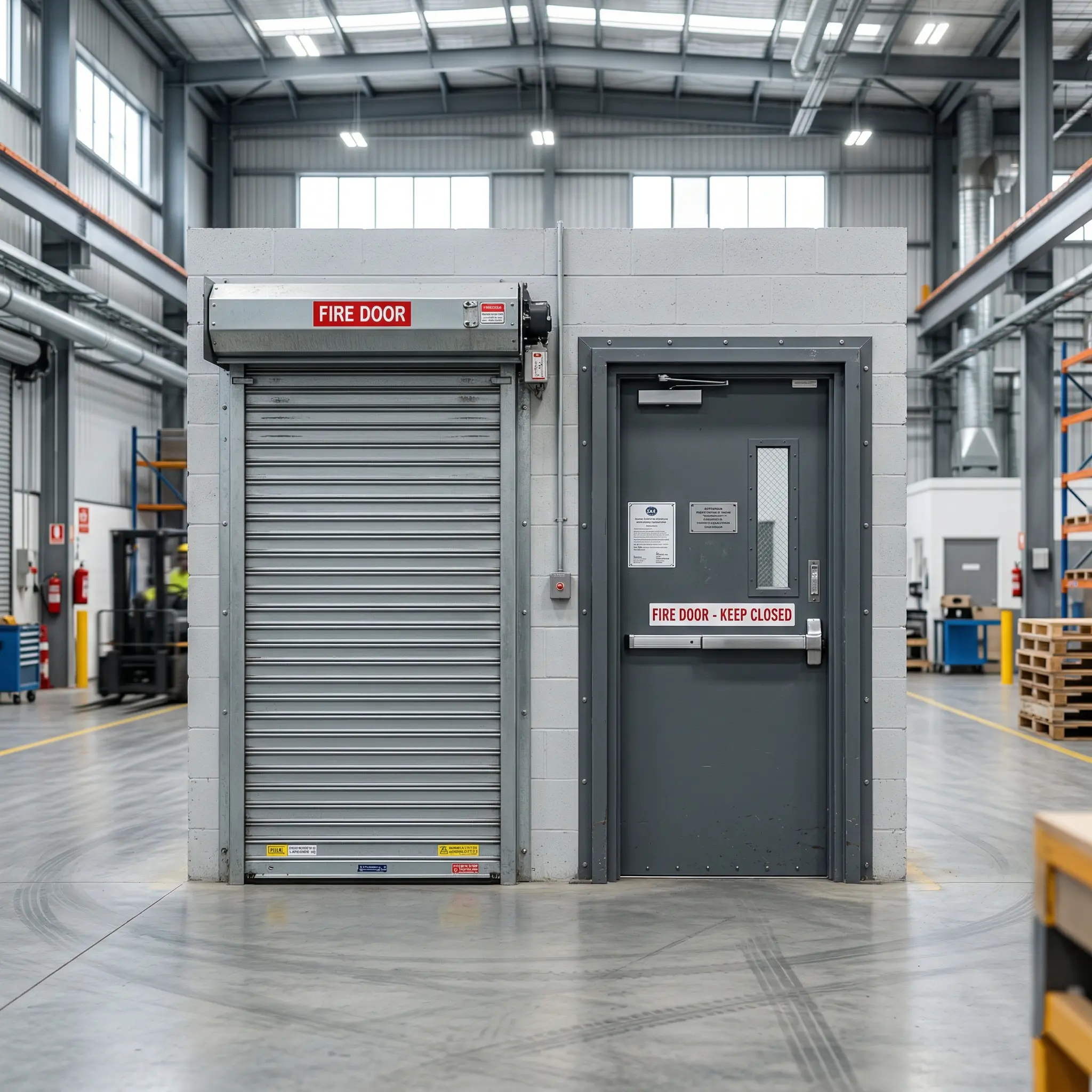 Hệ thống cửa cuốn chống cháy